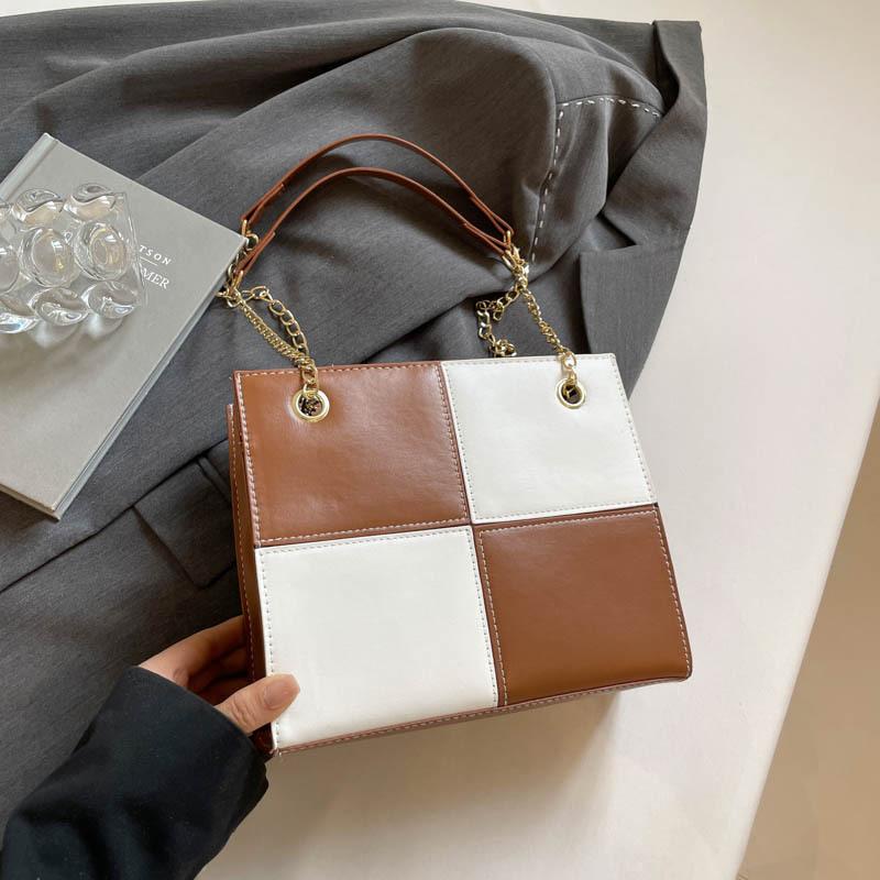 Versatile messenger bag women's 2025 new trendy spring fashion chain bag shoulder small square bag