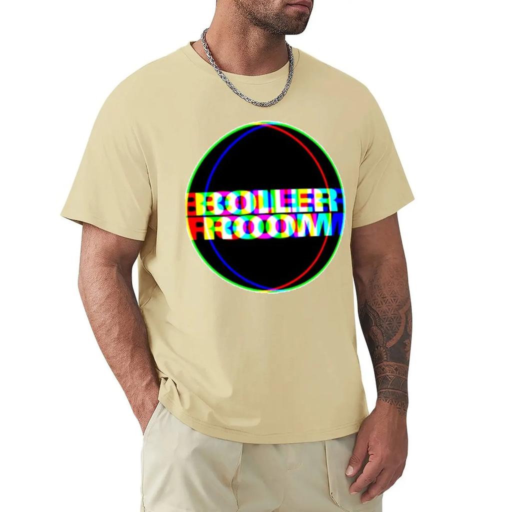 Boiler Room Color Glitch I T-Shirt Aesthetic clothing quick drying shirt cute tops mens graphic t-shirts big and tall
