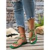 36-43 Size New Butterfly Rhinestone Flat Sandals with Soft Sole and Beach Heel Sandals