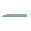 Loader Bucket Edge Strip 1100x150mm HB500