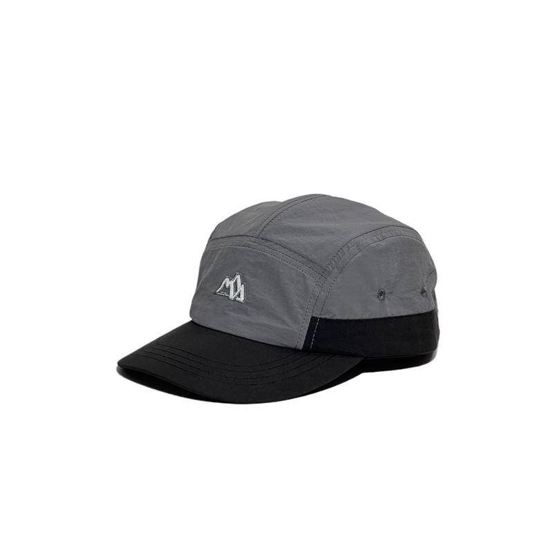 Workwear Color Matching Baseball Cap Outdoor Sun Protection Hat High Quality Quick Drying Fabric Men Women 5 Panel Cap
