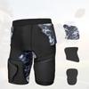 Adult Paded Compression Shorts 5 Thickened Pads Lightweight Soft Hip Thigh Protector Basketball
