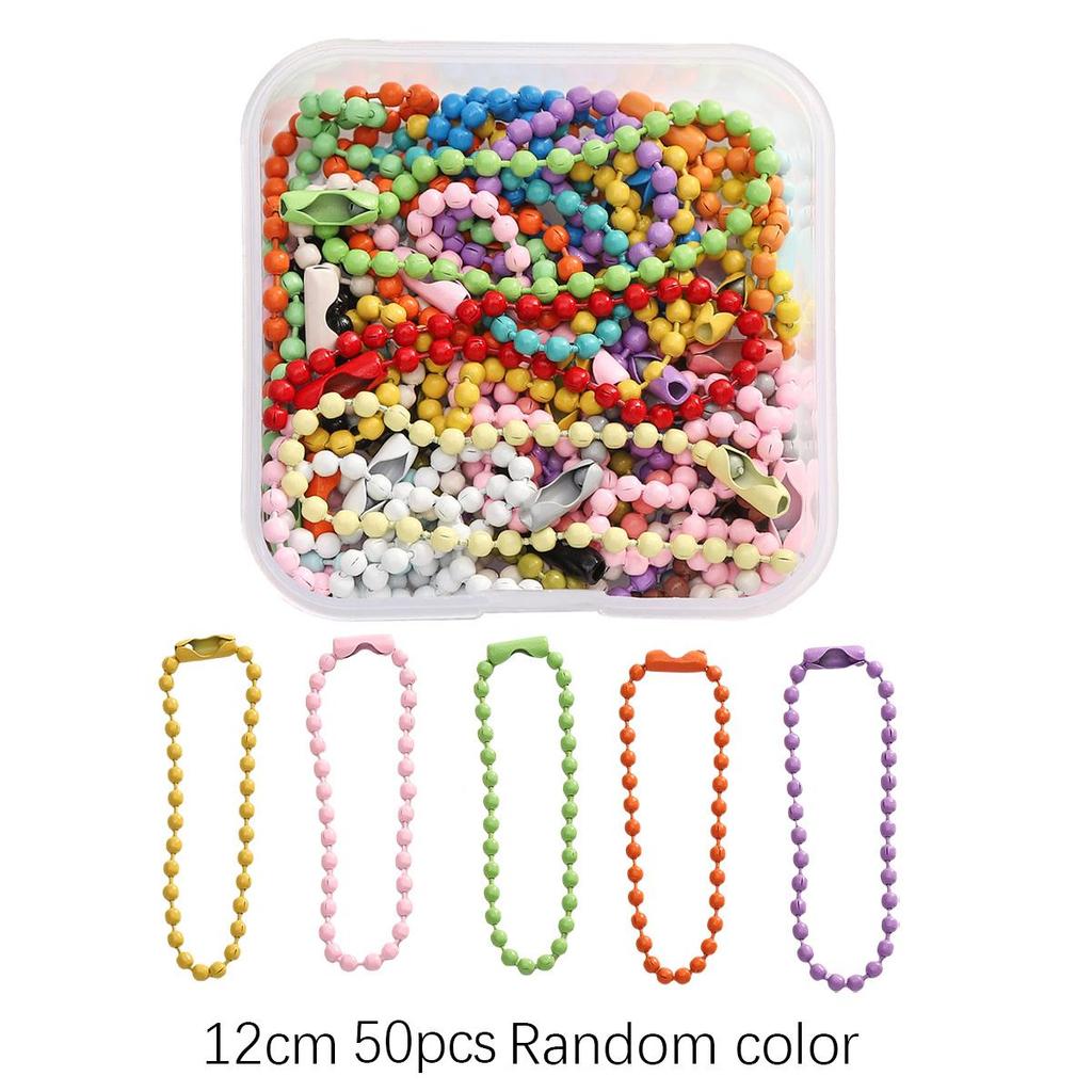10-300Pcs Boxed Keychain Series Jump Ring Accessories for DIY Jewelry Craft Making Findings