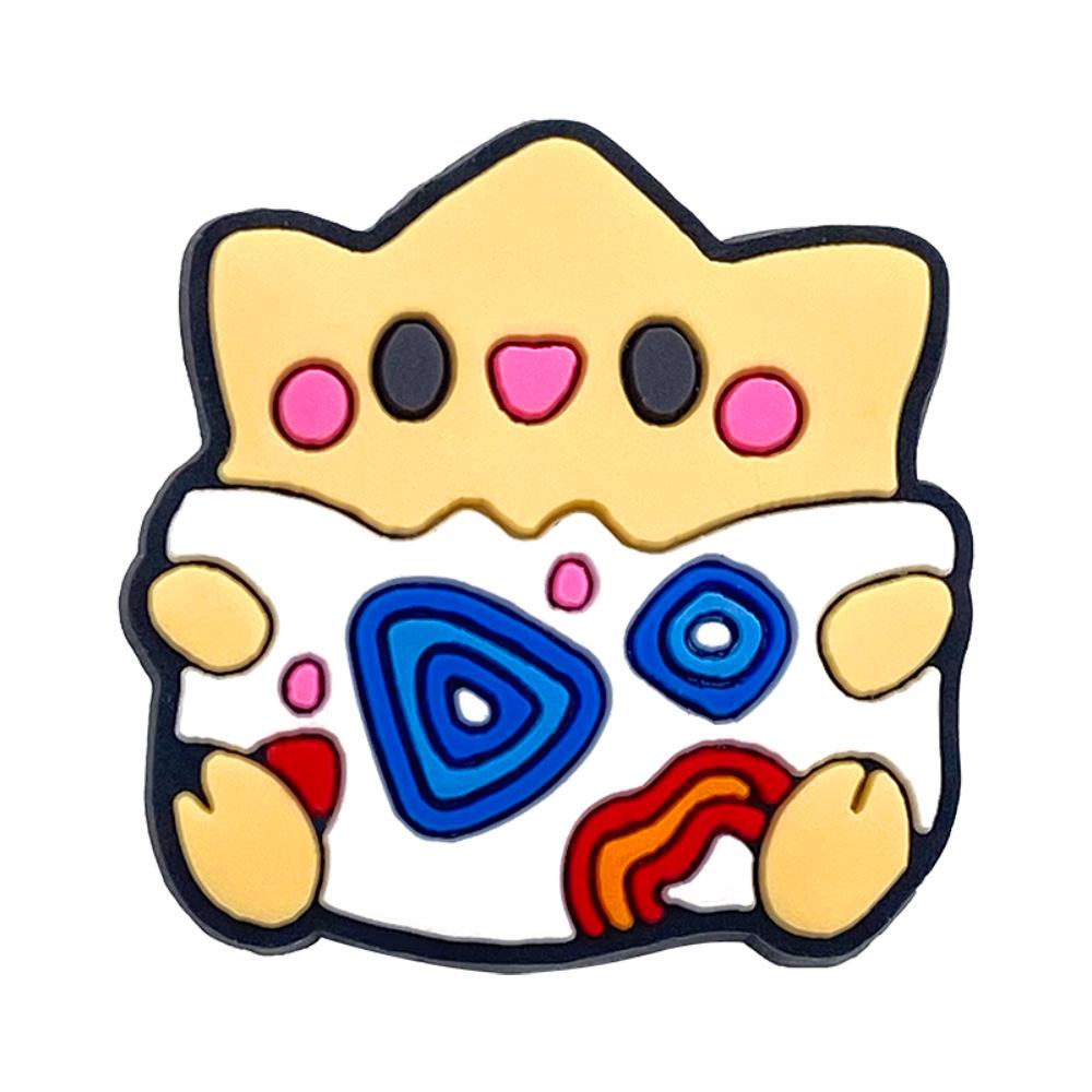 Puha Gumi Pokémon Virágos Klumpa Cipőcsatok