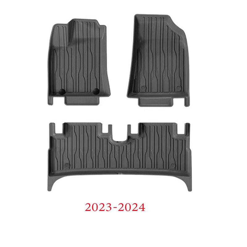Car Floor Mats For BYD Dolphin Mini Seagulls EV 2024 Trunk Mats Waterproof Non-slip Carpet Back Seat Protector Boot Liner Tray
