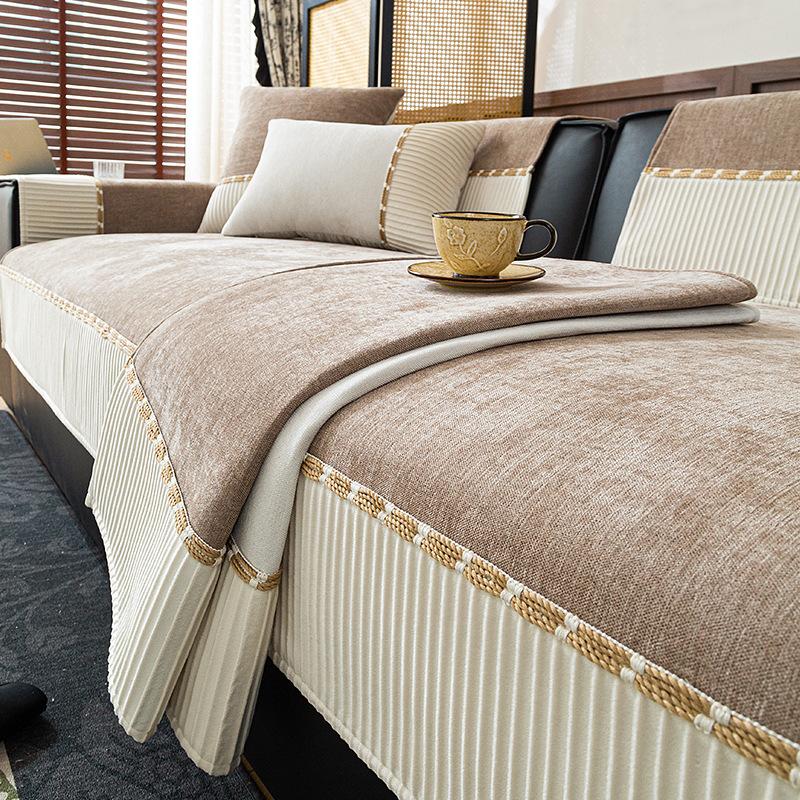 New Chenier Universal In All Seasons, What Big Set To Find, Light Luxury Non-Slip Seat Cushion, High-End Log Sofa Cover