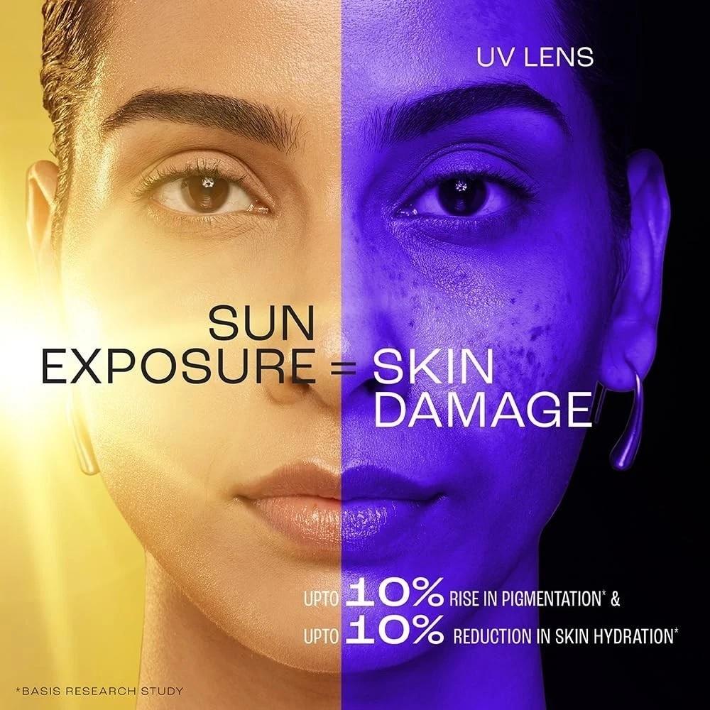 Lakmé Dry Mattex Sunscreen SPF 50 PA++++ Barrier Repair &Healthy Glow Fluid 50ml