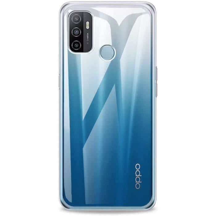 Coque pour Oppo A53/A53S - PHONILLICO - Silicone Gel TPU - Ultra Mince - Transparent - Souple