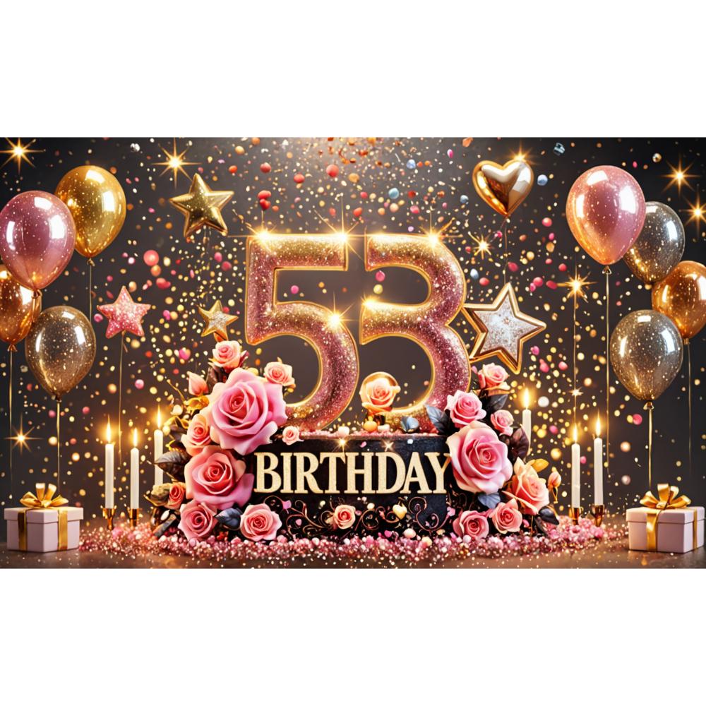 Birthday Gifts Eye-Catching Birthday Backdrop Birthday Decorations Festive For Event Decoration Photo Background L
