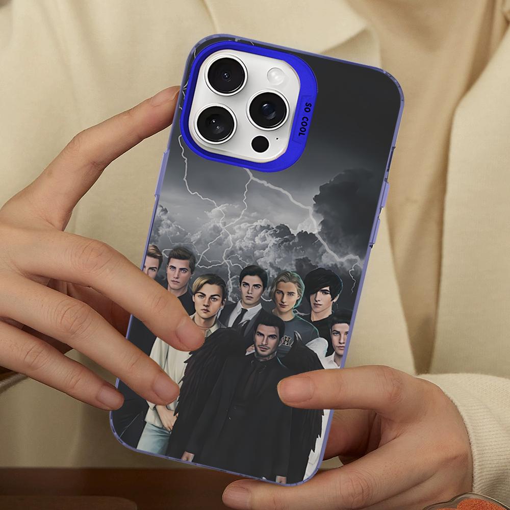 

Romance-club Phone Case For IPhone 16 15 14 13 12 11 Pro Max X XR XSMAX 8 7 Plus Matte Shockproof Back Cover iPhone 15pro max