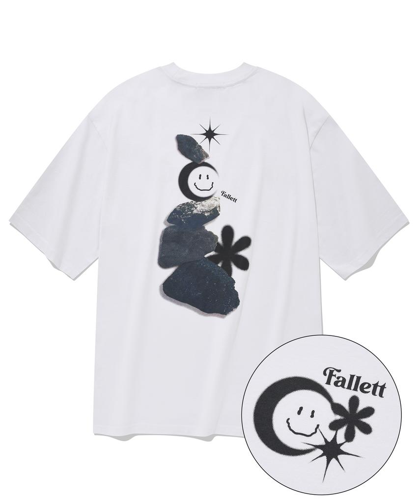 FALLETT Moonlight Short Sleeve T-Shirt White