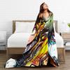 My Hero Academia Fleece Throw Blanket Anime Blanket for Home Office Lightweight Thin Quilt,