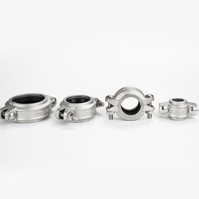 Stainless Steel 304 Wastewater Pipe Channel Clamp