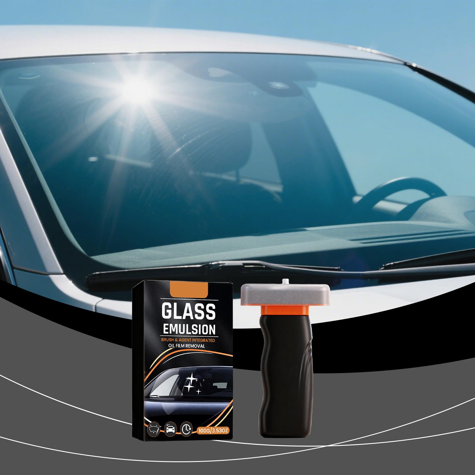 Glass Film Removal Brush Gentle And Clean Glass Oil Film And -Fog Daily Portable Cleaning Brush One Size