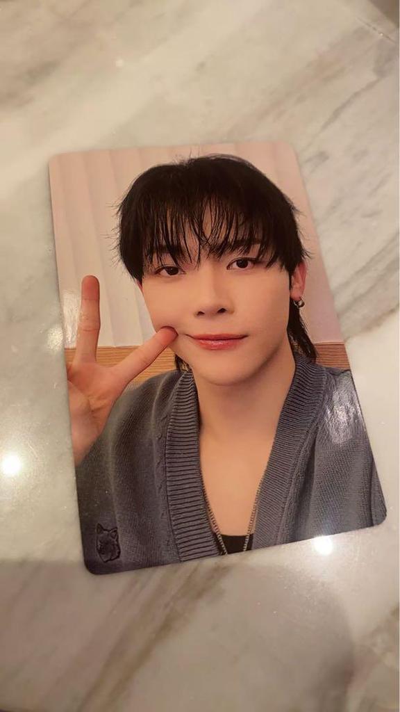 [USED] &TEAM yizhiyu Yuerou Hong Kong Autograph Session Winner Trading Card Nicholas