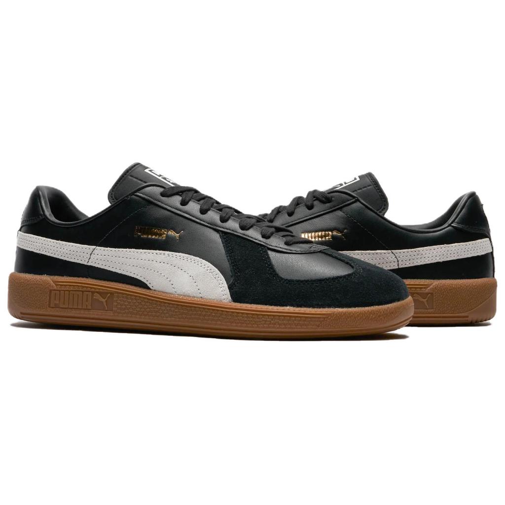 New PUMA Army Trainer Abrasion Resistant Low Top Skateboard Shoes Unisex Black 386607-22