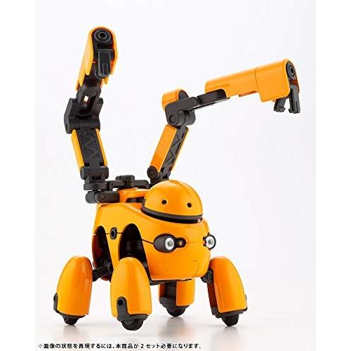 Kotobukiya (KOTOBUKIYA) MARUTTOYS TAMOTU Orange Ver. Overall Width: Approximately 80mm 1/12 Scale Plastic Model Kit KP572