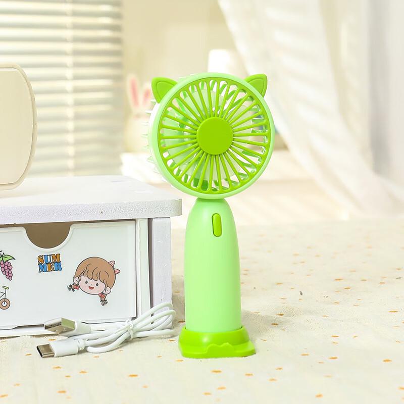 LINGPAN USB Rechargeable Handheld Mini Fan (5-Pack)