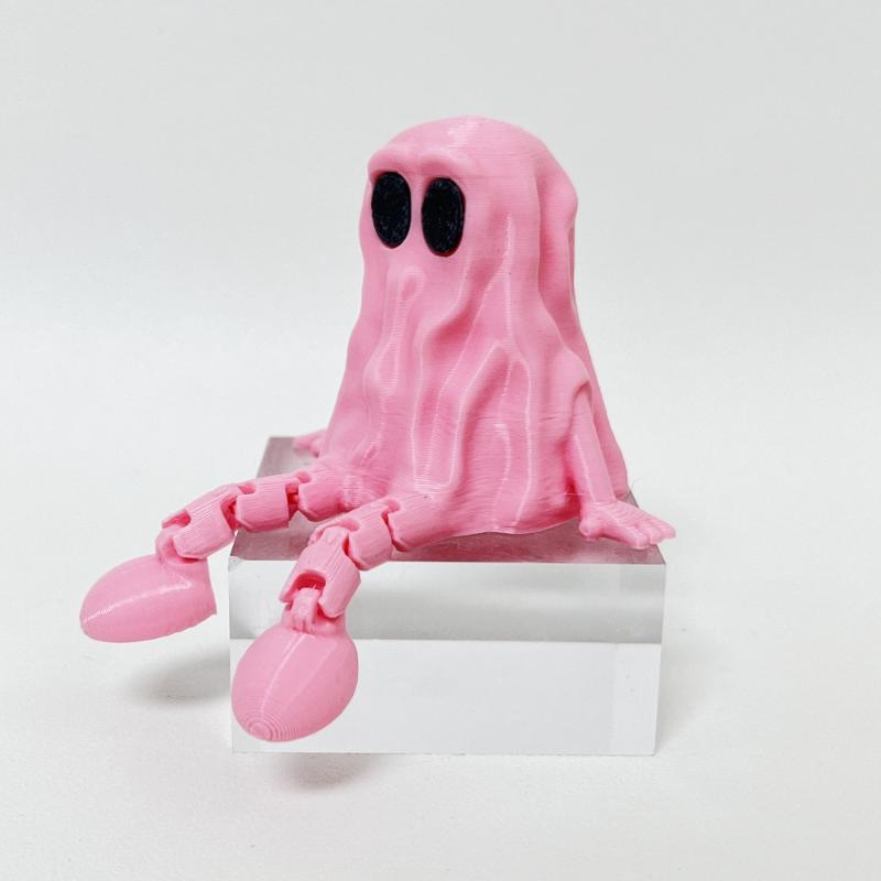1Pcs Joint Movable Carnival Night Party Dress Up Children'S Toys 3D Printed Halloween Ghost Home Decoration Holiday Gifts