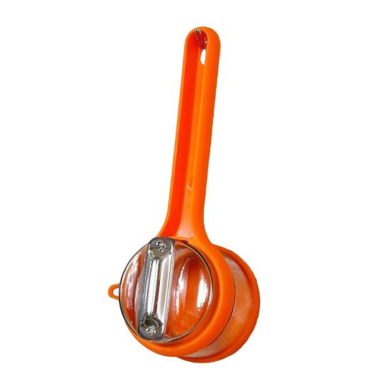 Stainless Steel Vegetable Peeler with Catcher Box Double-Sided Efficient Peeling Machine Multi-function Peelers for Home Kitchen Cooking