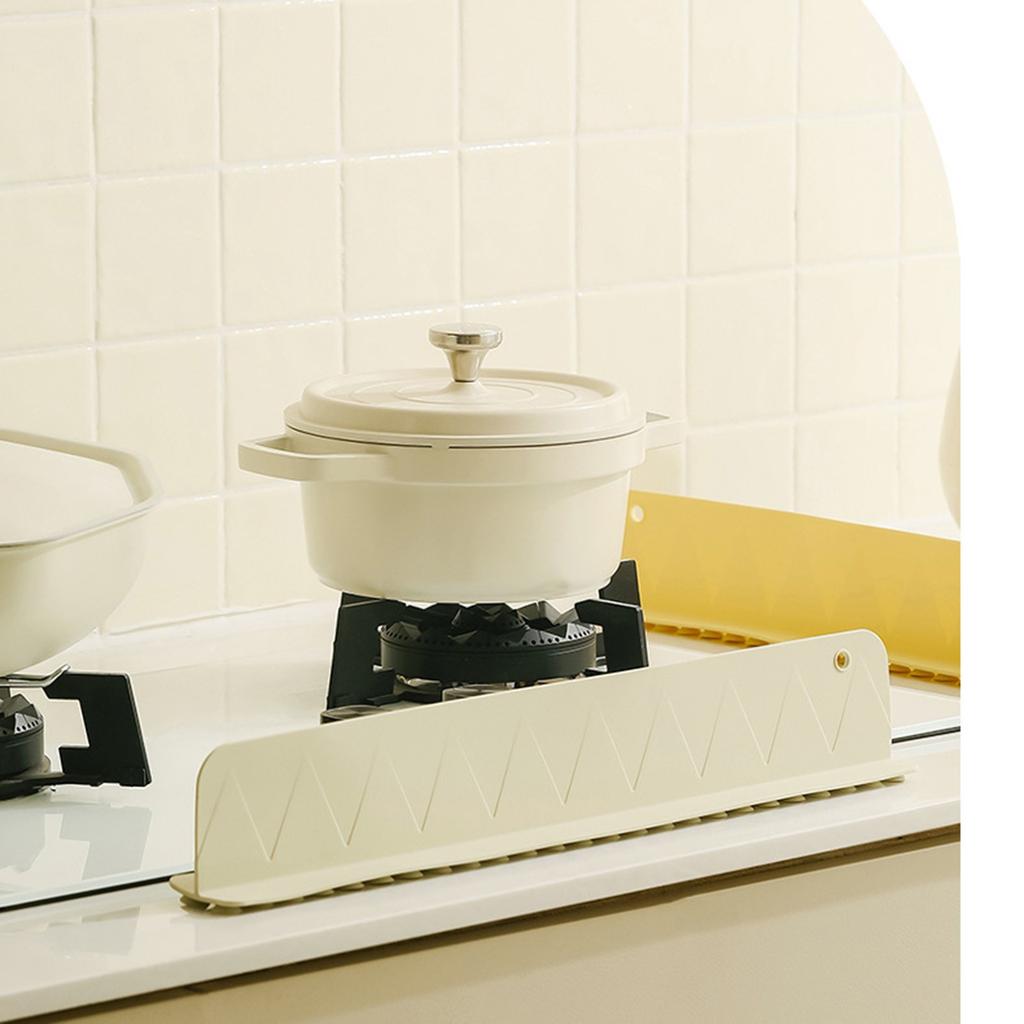 Waterproof Board, Kitchen With High Waterproof Strip, Multifunctional Non Perforated Silicone Waterproof Board