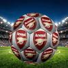 Football team.C Print Size 5 Soccer Ball, PU Wear Resistant Football for Match Training and Daily Practice, Birthday Gift for Soccer Fans