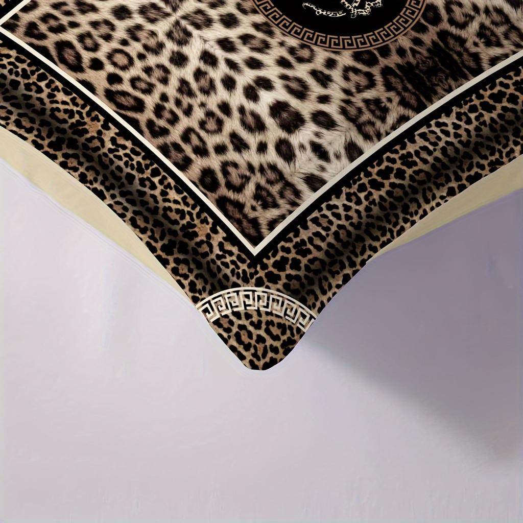 2/3 Pieces of Leopard Print 3D Printed Bedding Set Including 1 Quilt Cover + 1/2 Pillowcases Duvet Cover Set Queen King Size
