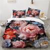 3D Flower Printed Duvet Cover King Twin Queen Double Size Kit Floral Pillowcase  New Wholesale Elegant Bedspread