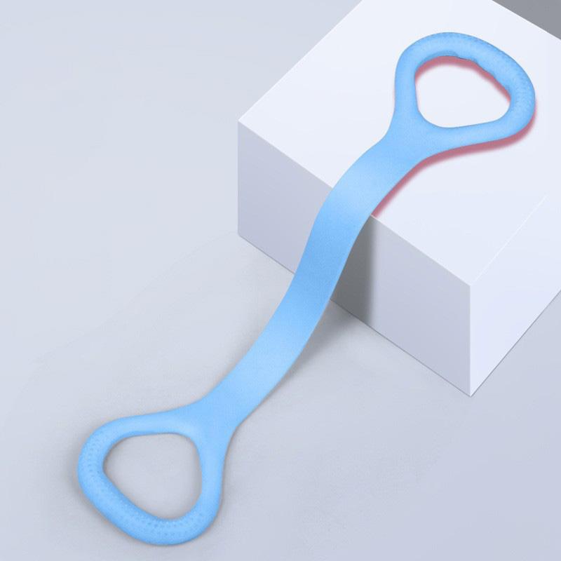 

Рисунок 8 Фитнес-эспандер Тренировка рук и спины Эластичные канаты Упражнение Эластичный для йоги Пилатес Растяжка Тренажерный зал Эластичный пояс синий