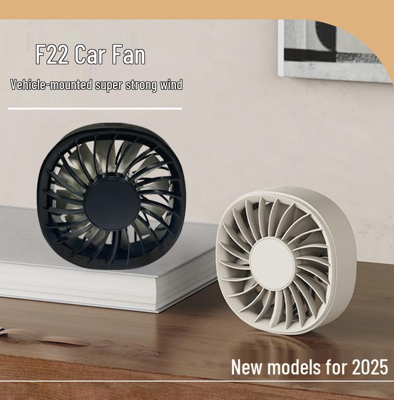 Colorful Mini Car Vent Fan: Compact Summer Cooling Solution