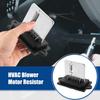 ACROPIX HVAC Blower Motor Resistor Replacement Fit for Nissan Cube - Pack of 1 Black Silver Tone White