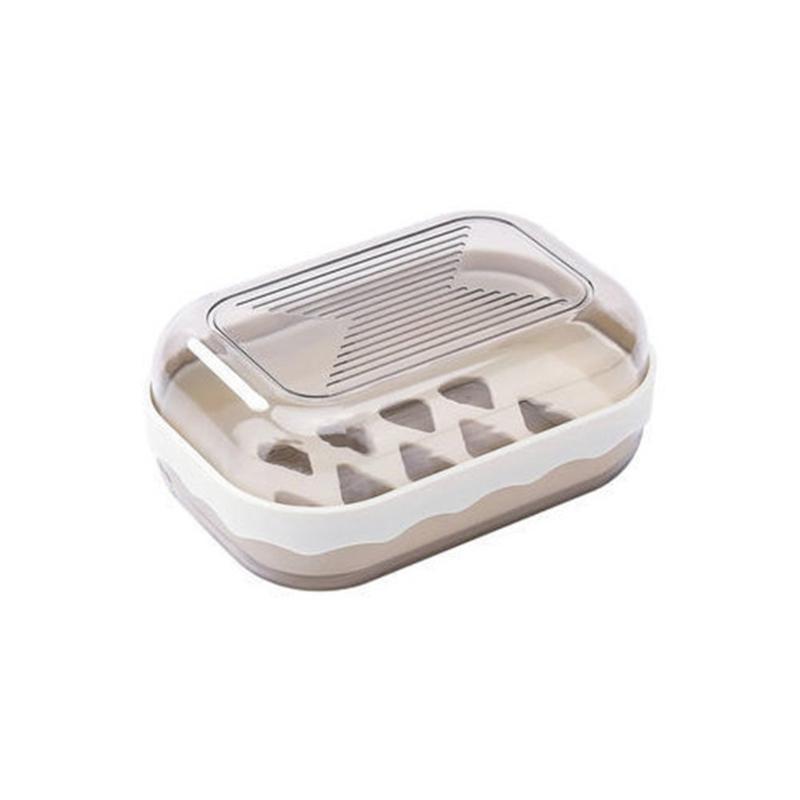 Compact Sealed Soap Container For Gym Goers Water Resistant Plastic Storage Box With Ventilation Holes
