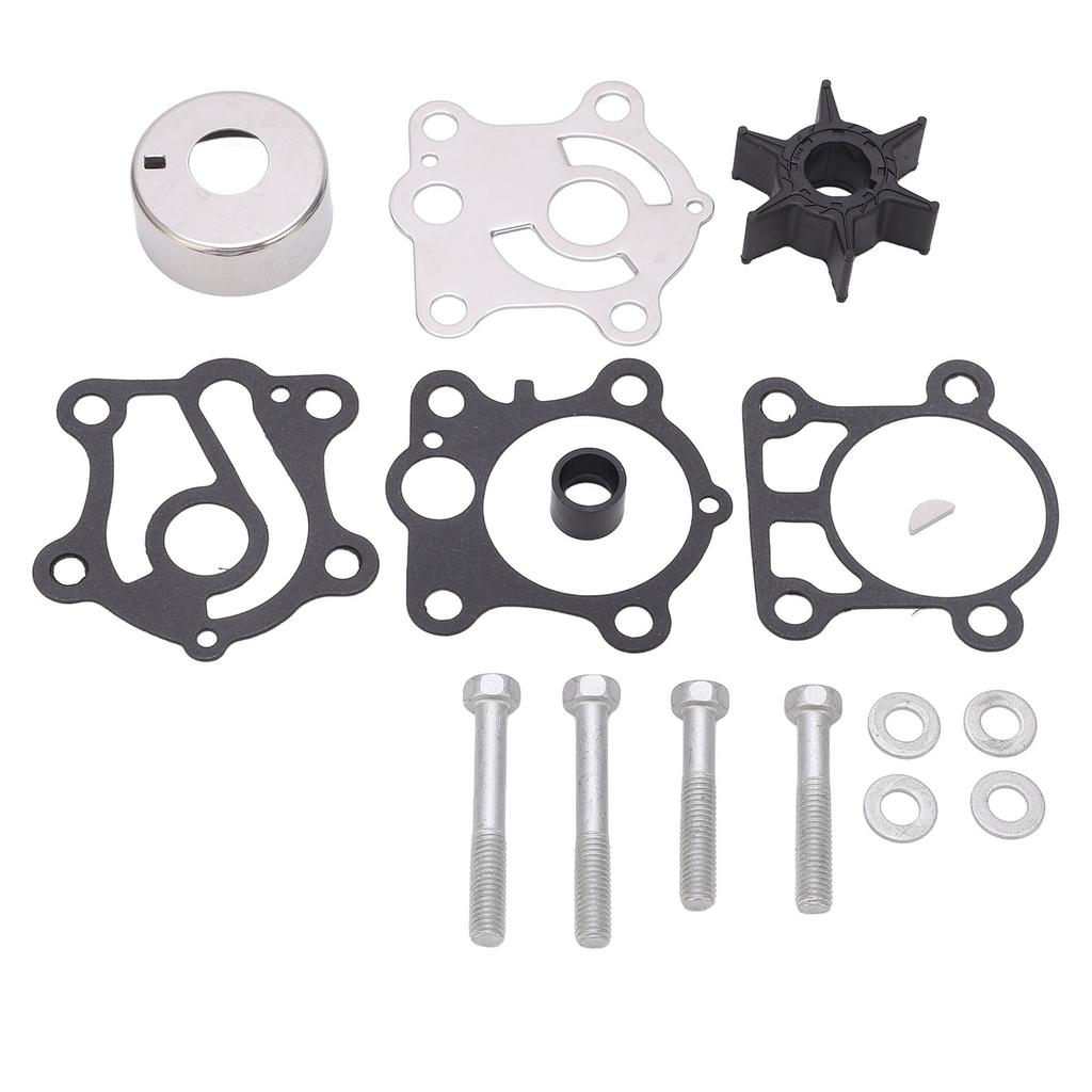 16pcs Water Pump Impeller Repair Kit 6H4 W0078 00 for 40HP to 50HP 2 Stroke Outboard