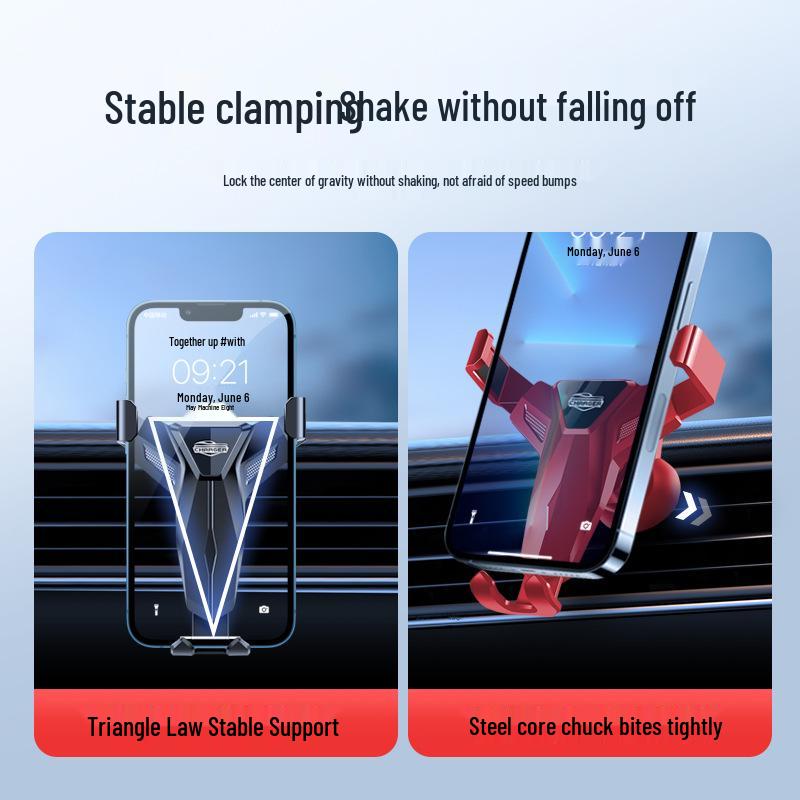Universal Gravity Car Air Vent Phone Holder Clip