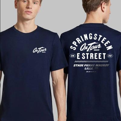 Bruce Springsteen And E.Street Band On Tour 2025 T-shirt, Size S-4XL