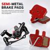 6 Pairs Semi-metal Bicycle Disc Brake Pads for Kugoo G Booster/Ninebot MAX G3 Bikemaintenance
