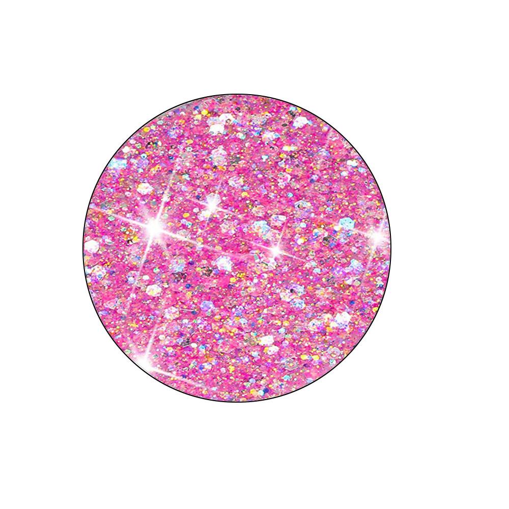 For iPhone XR 6.1 Inch TPU Cell Phone Case Drop Protection Epoxy Glittery Sequins Cover