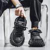 Putian Men's Trendy Summer Breathable Height-Enhancing Dad Shoes with Tire Sole