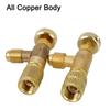 Liquid Safety Valve 1/4" Adapter For Air Conditioning Refrigerant - Air Conditioning Repair And Fluoride Safety Adapter