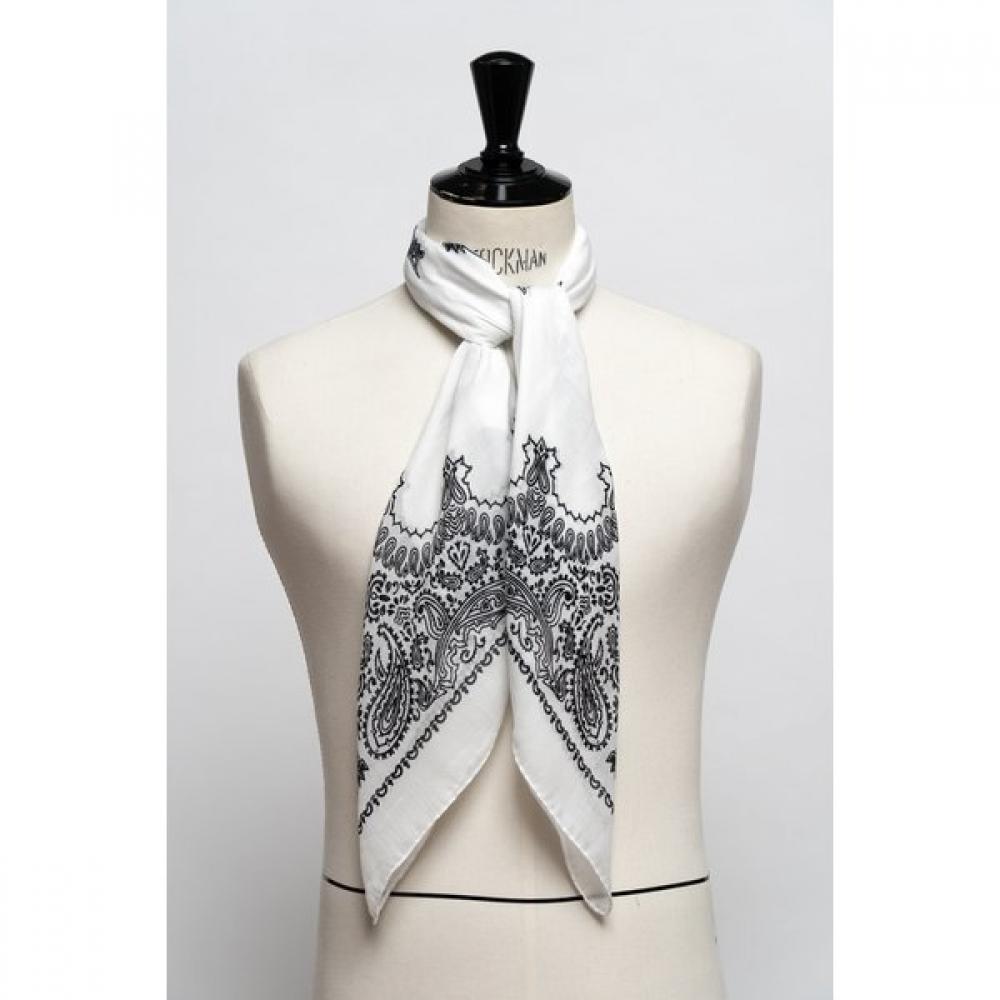 So Salt Destin Bandana Cotton Scarf Dt6b114052 28. Black