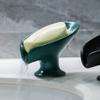 Modern Luxury Ceramic Soap Holder Bathroom Supplies Marble Soap Box Soap Case Container Water Guide Hole Dish Storage Plate