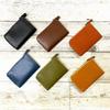 Tochigi Leather L Zip Coin Card Case Wallet in Brown [Bell Label] [Made Japan] -