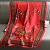 New silk scarf female fashion thin section temperament sunscreen sarong beach towel scarf scarf sarong