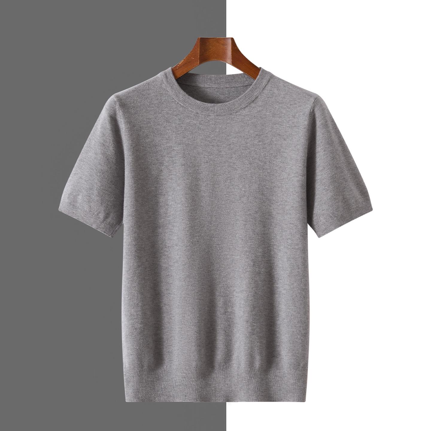 Men s 2025 SpringAutumn Knitwear Short Sleeve Pullover Sweater 2XL 1540₽