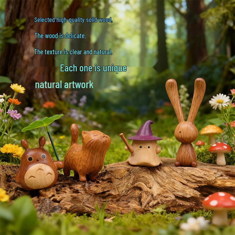 Wenge Wood Hippopotamus Carving – Handcrafted Office & Home Ornament