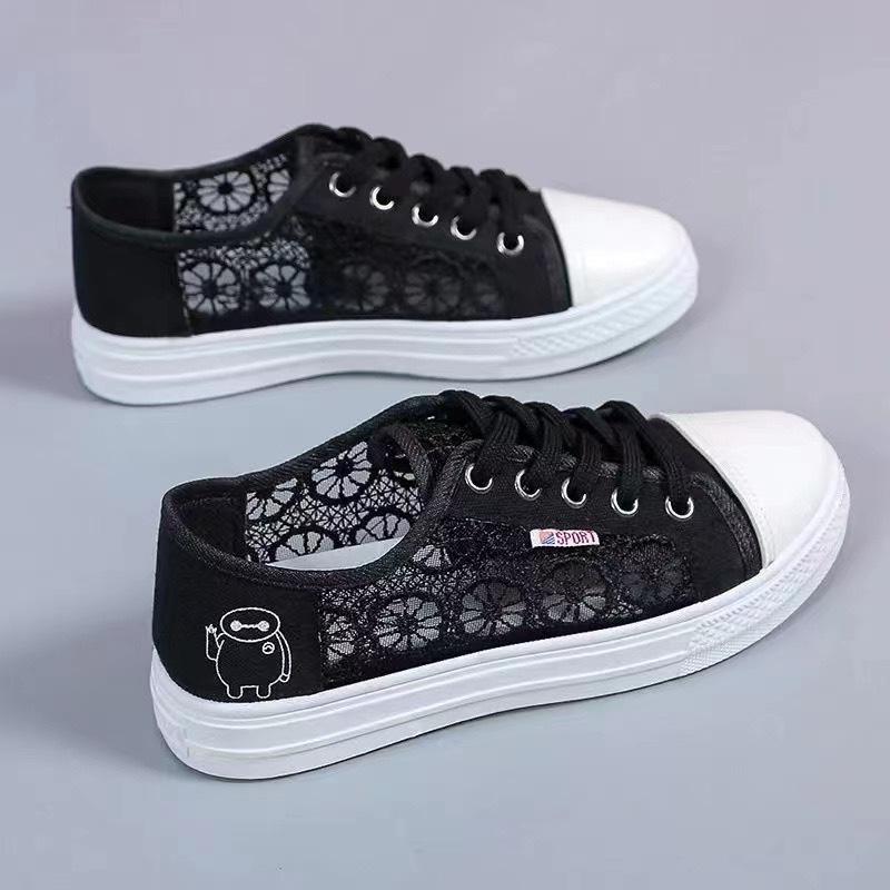 Sports shoes New summer mesh shoes Breathable mesh casual single shoes Running shoes