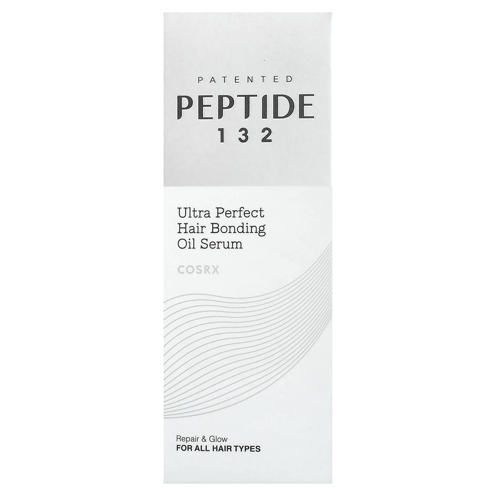 COSRX Patented Peptide 132, Ultra Perfect Hair Bonding Oil Serum, For All Hair Types, 28 Ml (0.94 Fl Oz)