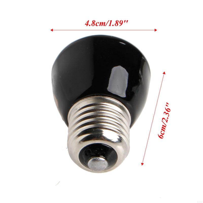 Heating Bulb E27 100W Ceramic Night Light Terrarium Heater Emitter for Brooder Lambs Snake X3UC