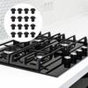 48Pcs Gas Range Burner Grate Feet Rubber Foot Replacement Stove Burner Pads Cooker Hob Foot Accessories Rubber Grate Feet