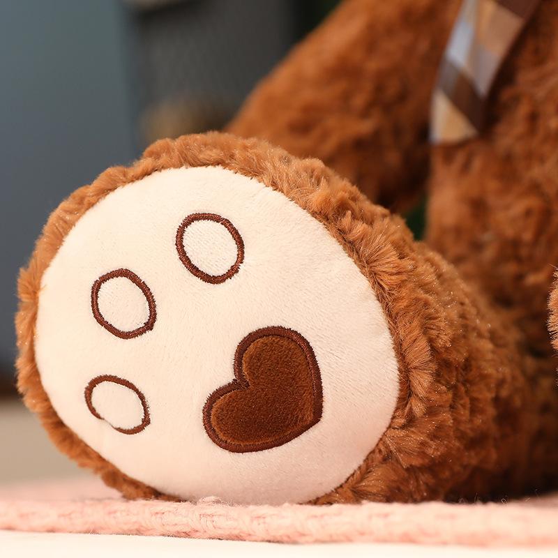 25/35CM Kawaii Teddy Bear Plush Pillow Toys Lovely Bow-Knot Bears Toys Stuffed Soft Animal Dolls Xmas Valentine Gift